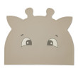 Silikónové prestieranie Nuuroo Albert Giraffe - Cobblestone