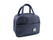 Termotaška desiatová s vreckom 22x18 cm - Jeans melírovaný