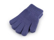 Detské pletené rukavice - Modrá