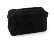 Púzdro kožušinové 19x11 cm - Čierna