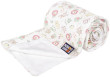 Obojstranná bambusová deka 70 x 100 cm - Zvieratká ružová