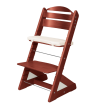 Detská rastúca stolička Jitro Plus farebná - Mahagón