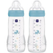 Detská antikoliková fľaša Easy Active 2x330 ml Mam - Modrá