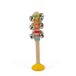 Rolničky 1 ks Bigjigs Toys - žltá