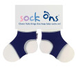 Sock ons ​​- držiak ponožiek - Navy modrá 0-6m