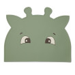 Silikónové prestieranie Nuuroo Albert Giraffe - Dusty green