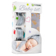 Baby set - bambusová osuška + kočíkový kolíček - Bierdie