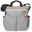 SKIP HOP Taška Duo Signature - Grey melange