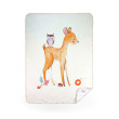 Detská španielska deka 75 x 100 cm Xkko Lux - Deer