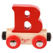 Vagónik drevenej vláčikodráhy Bigjigs Rail - Písmeno B