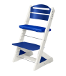 Detská rastúca stolička Jitro Plus Dvojfarebná - Modrá + modrý podsedák