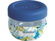 Plastová nádoba na jedlo Bubble 500 ml Quokka - Blue Peonies