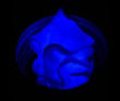 Inteligentná plastelína svietiaca v tme - Modrá