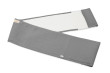 Mušelínový mantinel do postieľky Bump Air 180 x 30 cm Babymatex - Sivý