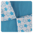 Bambusové plienkové obrúsky KIKKO bambus 30x30cm - 9ks - Cyan Little Stars