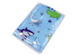 Detská pláštenka s obrázkami modrá ryba - Veľ. 164