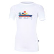 Tričko tenké KR obrázok Outlast® UV 50+ biela/loď - Veľ. 92