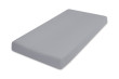 Mušelínové prestieradlo s gumou 60 x 120 cm BabyMatex - Tmavosivé