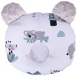 Podhlavníček pre bábätká Minky Bear Infantilo - Safari