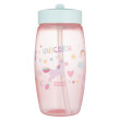 Fľaša športová so sklápacím náustkom 400 ml Canpol babies - Unicorn