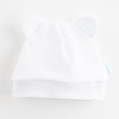 Dojčenská bavlnená čiapočka New Baby Kids biela - Veľ. 80