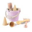Hračky na piesok - zmrzlina - 8 ks - Pastel Pink
