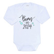 Body s potlačou New Baby Born in 2024 - Veľ. 80