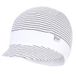 Šiltovka tenká pruh Outlast® s UV faktorom 50+, pruh bieločierny/biela - Veľ. 3 (42-44 cm)