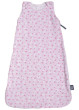 Letný spací vak, zajac ružový zips na boku - 70 cm