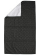 Prebaľovacia podložka 48 x 80 cm Tencel - čierna mriežka