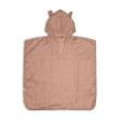 Mušelínové Pončo Flor Nuuroo 1 - 2 roky - Rose Dust