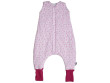 Spací vak nohavice Ružový zajac Kaarsgaren - 60 cm