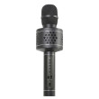 Mikrofón karaoke Bluetooth na batérie s USB káblom - Čierny