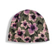 Jarná čiapka Purple flower - zelená Esito - Veľ. 38