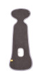 Vložka do autosedačky Aeromoov 9-18 kg - Antracit
