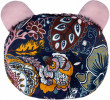 Podhlavníček pre bábätká Velvet Bear Infantilo - Boho tmavo modrá
