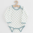 Dojčenské body New Baby Classic II hviezdy mätové - Veľ. 80