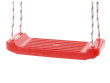 Hojdačka plastová doštička 42 cm - Červená