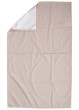 Prebaľovacia podložka 48 x 80 cm Tencel - béžová mriežka