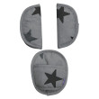 Chránič pásu Universal Pads - Grey Stars