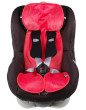 Vložka do autosedačky 9-36 kg bambus 3D Kaarsgaren - Červená
