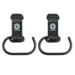 Háčiky Buggy Hook Large 2 ks - Black