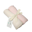 Mušelínové plienky Duo pack 70 x 70 cm Prem - Béžová a ružová