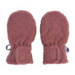 Rukavice Mittens Folklore Fleece Lodger - Rosewood 0 - 12 mesiacov