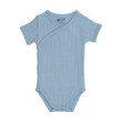 Body Romper SS Solid Blue Fogg Lodger - Veľ. 74