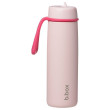 Nerezová termofľaša so slamkou 690 ml B.box - Pink paradise