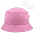 Dievčenské letné plátený klobúk jednofarebný RDX - Ružový Veľ. 50