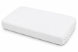Prestieradlo froté LUX na gumu 120x60 cm Scarlett - Biele