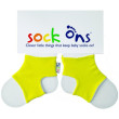 Sock ons ​​- držiak ponožiek - Žltá 0-6m