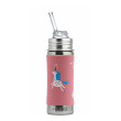 Nerezová fľaša so slamkou 325 ml Pura - Unicorn
